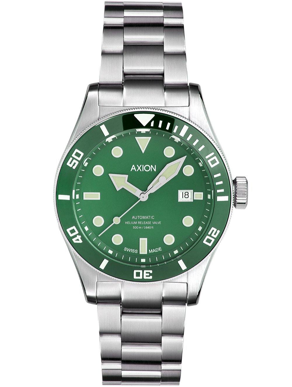 OCEAN COMMANDER EMERALD CHRONOGRAPH - Axion Watch